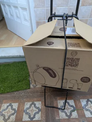 Carretilla plegable negra