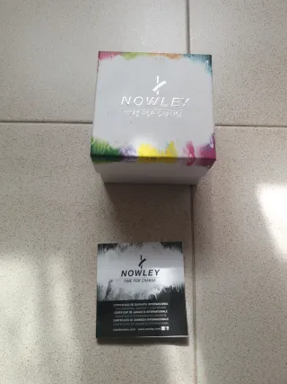 Reloj Nowley dorado y rosa