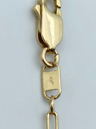 Cadena de Oro 18K, Bilbao Larga, 7,72gr, 66cm