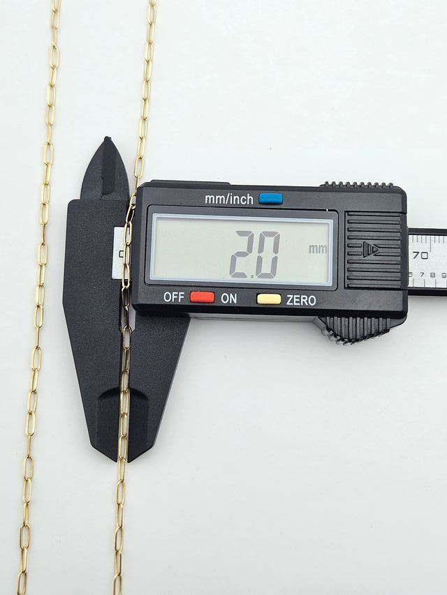 Cadena de Oro 18K, Bilbao Larga, 7,32gr, 66cm