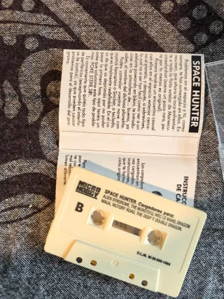 Juego Spectrum Space Hunter Micro Hobby