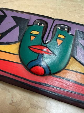 Máscaras decorativas vintage (2 unidades)