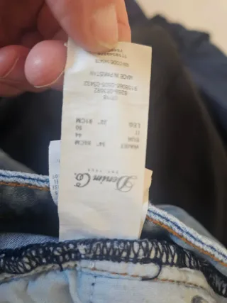 Pantalón vaquero hombre azul