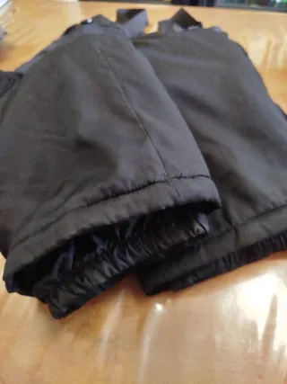 Pantalón de nieve para niño negro