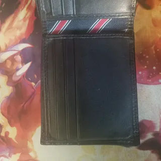 Cartera Tommy Hilfiger Cuero Negra