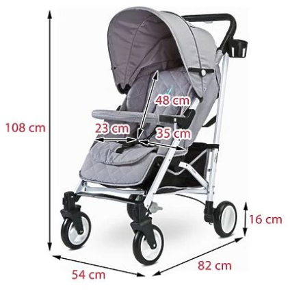 Carro infantil marca Caretero - miniatura 3