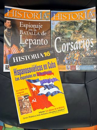 Revistas de historia 16 números 266, 320 y 332