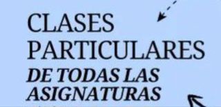 Clases Particulares Primaria y ESO.