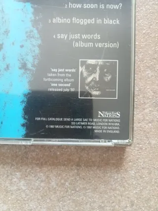 Paradise Lost - Say Just Words CD Single