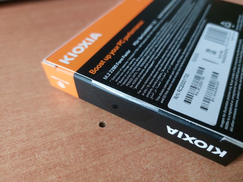 SSD Kioxia Exceria G2 1TB NVMe PCIe Gen 3x4 afbeelding 4