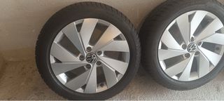 4 Llantas + 4 Neumáticos Volkswagen