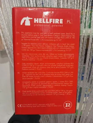 Hellfire PL Blowtorch Professional Patented
