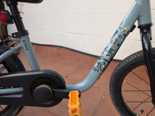 Bicicleta Niños 14" 3-5 Años 2 en 1 Discover