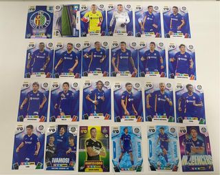 Plantillas Getafe Adrenalyn 2026 panini