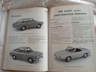 FIAT 850 SPORT Coupé e Spider Manuale Revisioni