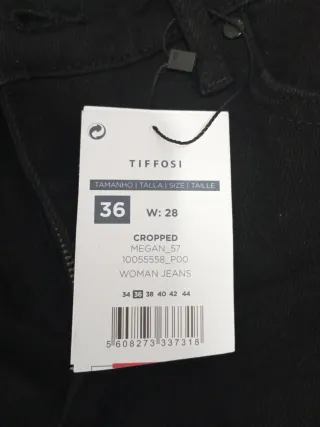 Pantalones Tiffosi Megan Negros