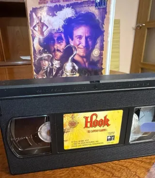 Película VHS Hook (El Capitán Garfio)