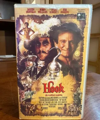 Película VHS Hook (El Capitán Garfio)