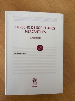 Derecho de Sociedades Mercantiles 3ª Edición