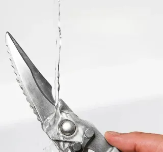 Tijeras de cocina multiusos de acero inoxidable