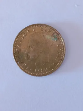 Moneda 1 Peseta España 1980