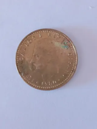 Moneda 1 Peseta España 1980