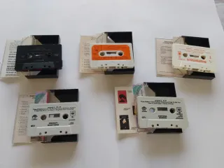 Lote 5 Cassettes Santana