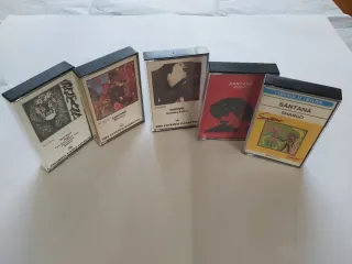 Lote 5 Cassettes Santana