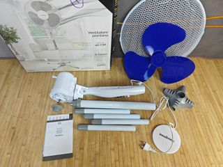 Innoliving Ventilador de suelo con pedestal de pie