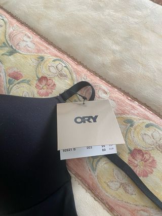 Sujetador negro ORY 95B