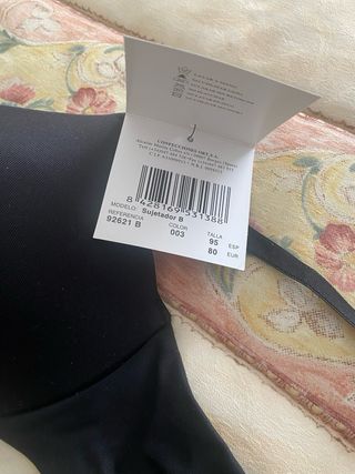 Sujetador negro ORY 95B