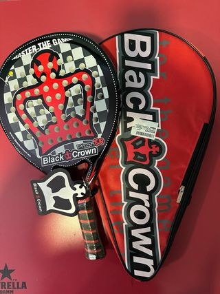 Pala Padel Black Crown Piton 8.0