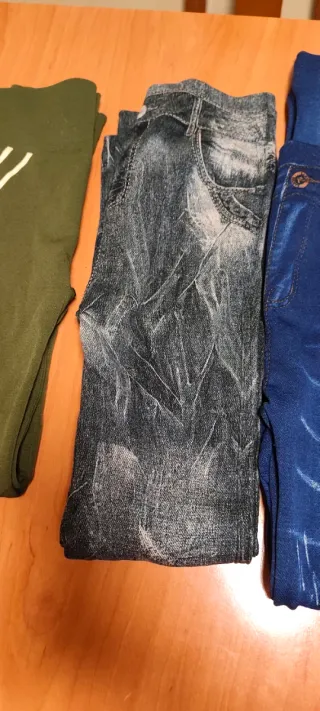 Lote 3 Leggins térmicos talla única