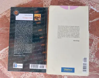 2 Libros Carlos Fuentes
