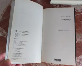 2 Libros Carlos Fuentes