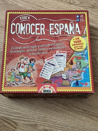 Juego Educa Conocer España