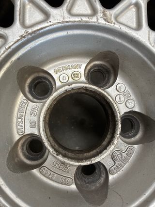 Llantas BBS 15 5x100 Golf VR6 Corrado