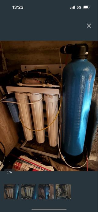 Sistema de ósmosis inversa y filtro