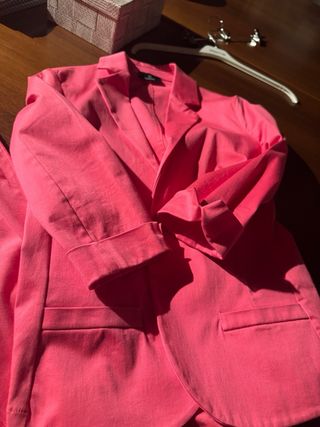 Tailleur Pantalone Donna Rosa