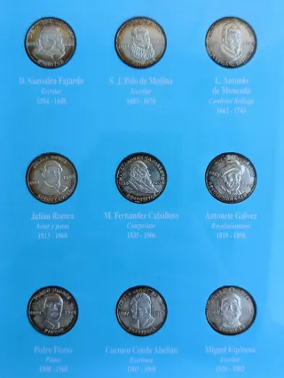Colección Plata Grandes Personajes de la Historia
