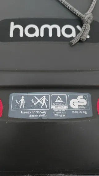 Silla de bebé para bici Hamax