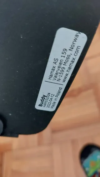 Silla de bebé para bici Hamax