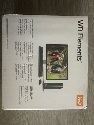 Disco Duro Externo WD Elements 8TB 2ZLZBK