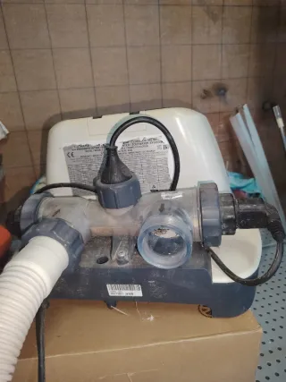 Depuradora Sal y Limpiadora Piscina