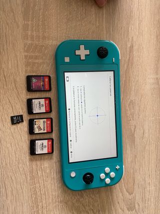 Nintendo Switch Lite Verde + 4 Giochi