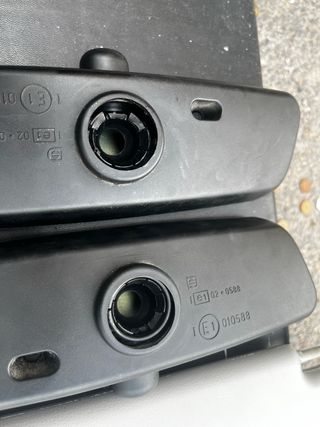 Parasol coche y espejo retrovisor