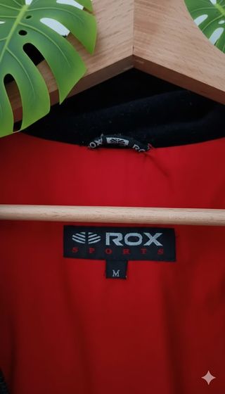 Chaqueta ROX Vintage Roja - Estilo Y2K - Talla M.