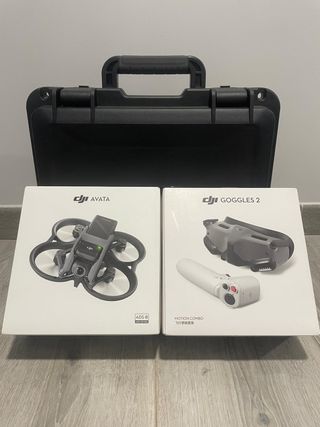 DJI Avata + Goggles 2 + RC2 + Motion + Maleta+ SD