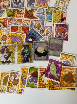 Cromos Pokémon Variados Merlin 1999