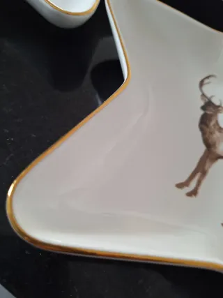 Fuente estrella El Corte Inglés porcelana